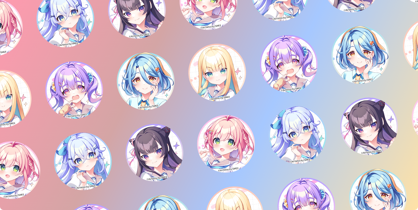 X（旧Twitter）アイコン&ヘッダー素材