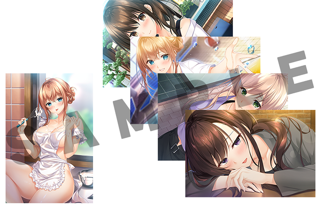ポストカード5種セット